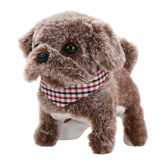 Interactive Walking and Barking Puppy Toy with Realistic Movements for Kids Family Pet Training Companion
