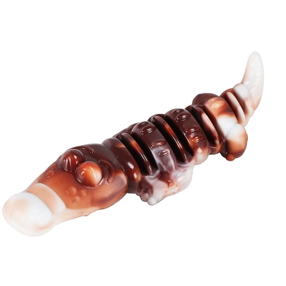Interactively Alligators Teething Toy For Dog With Textured Surfaces To Teeth And Promote Orals Health