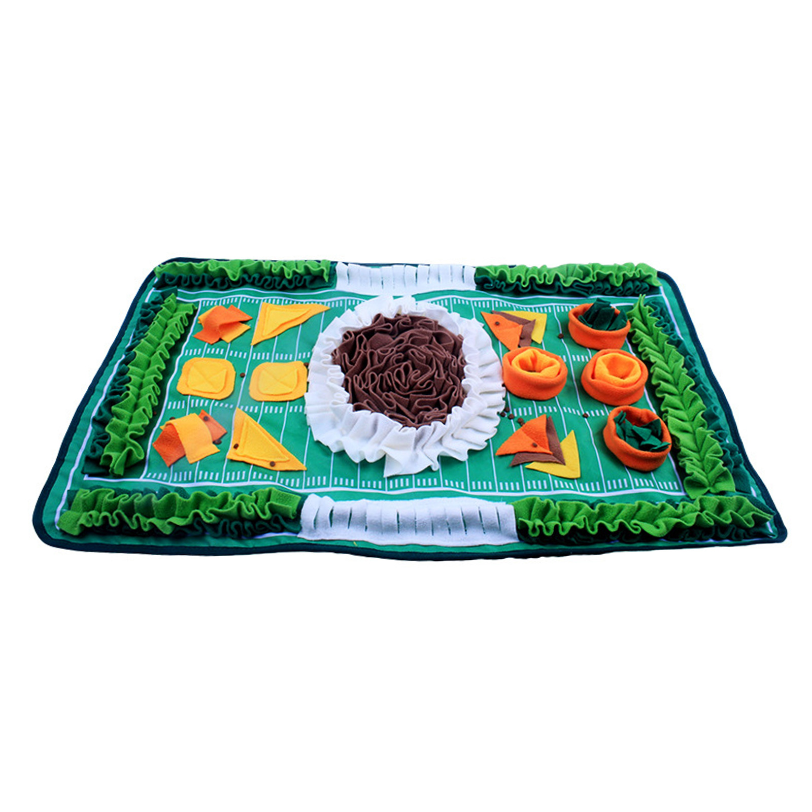 Interactively Scent Sniffing Puzzle Mats Machine Washable Enrichment Smell Mats for Dog and Cats Mental Stimulation