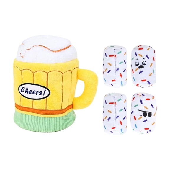 Interactives Dog Game Toy Featuring Treat Search Challenges Crinkle Sound