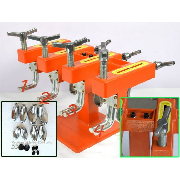 Interbuying Shoe Stretcher Machine with four heads, Shoe Repair Machine #134402