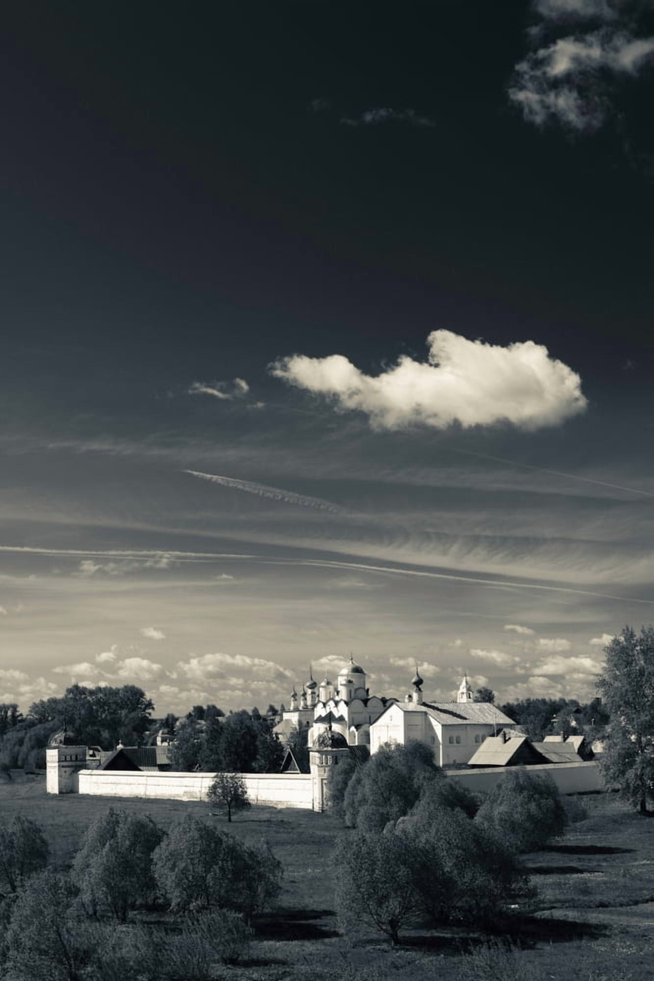 Intercession Convent in Suzdal Vladimir Oblast Russia Canvas Art - Panoramic Images (27 x 9)