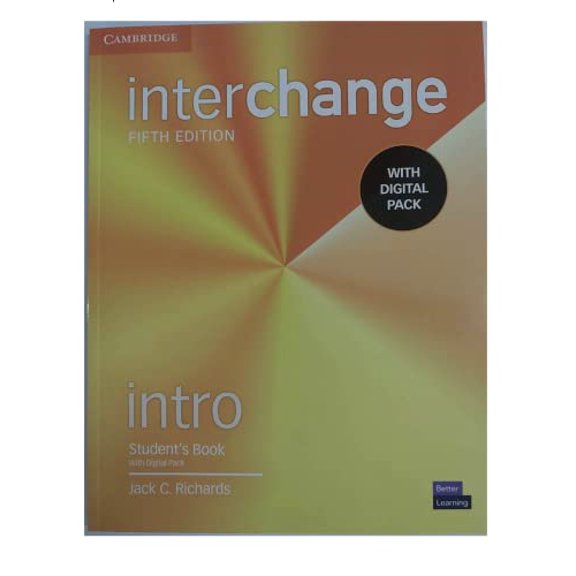Pre-Owned Interchange Intro Student's Book with Digital Pack, 9781009040556, 1009040553, Paperback, 5 edition