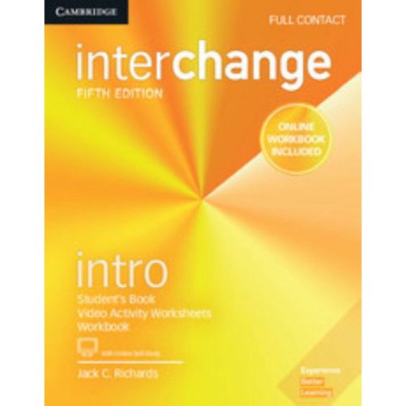 Pre-Owned Interchange Intro Full Contact with Online Self-Study and Online Workbook (Paperback) 1316622967 9781316622964