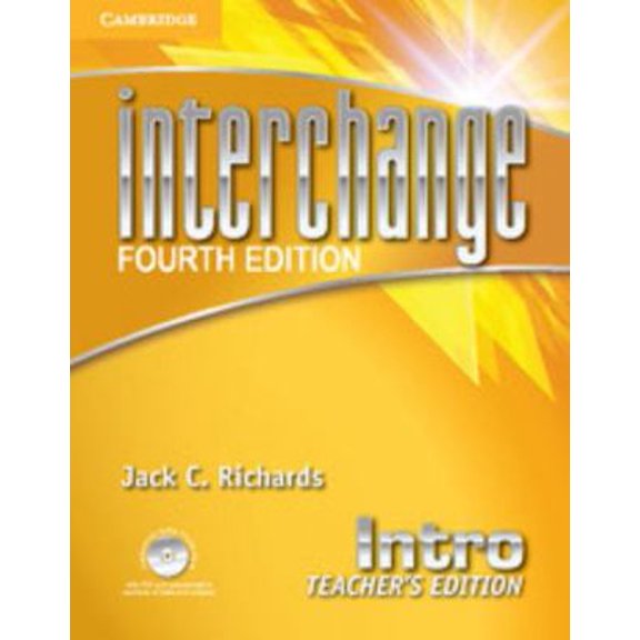 Pre-Owned Interchange Intro Teacher's Edition with Assessment Audio CD/CD-ROM [With CDROM] (Paperback) 1107640113 9781107640115