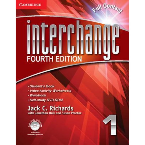 Pre-Owned Interchange Level 1 Full Contact with Self-Study DVD-ROM