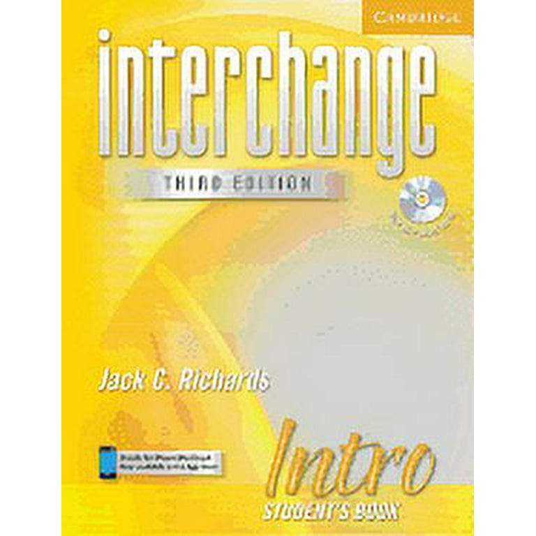 Interchange Intro Student&#39;s Book A with Self-study DVD-ROM， Intro A. 4th ed. (Interchange Fourth Edition) [ペーパーバック] Jack C. Richards Amazon.com: Interchange Intro Student's Book with Self-study
