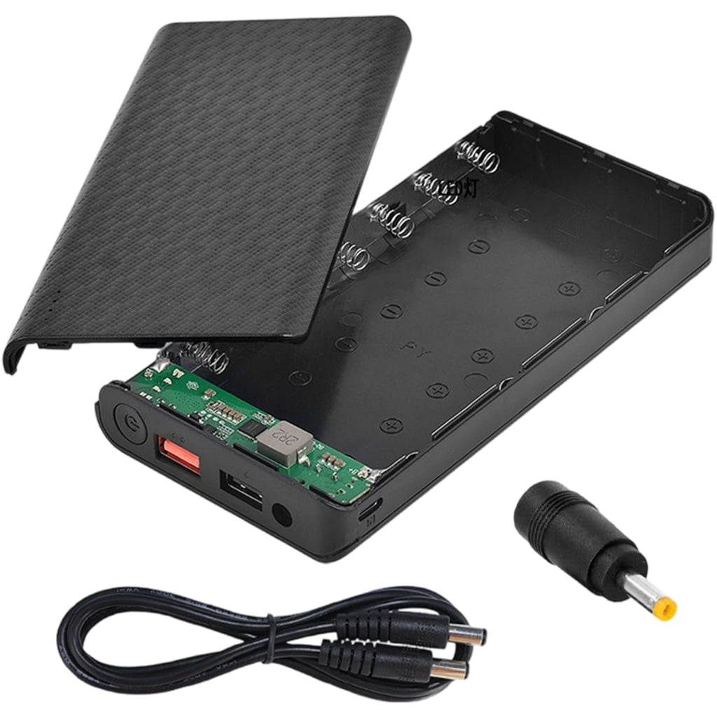 Interchangeable 7x18650 Battery Charging Case Quick Charging Capability ...