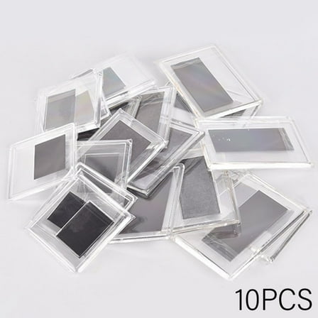 Interchangeable Acrylic Photo Holders With Magnet Set Of 10 Easy To Use