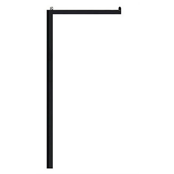 SSWBasics Interchangeable Black Straight Arm for Clothing Rack - Set of 2