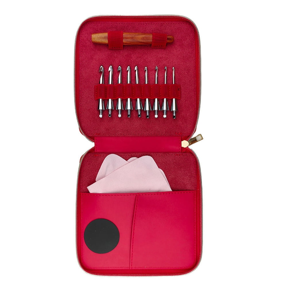 Interchangeable Crochet Hook Set 3.5-8.0mm Crochet Needle Knitting Needle