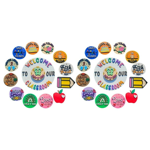 Interchangeable First Day School Signs Customized Back To School Props For Large Frames For Living Decorations(Wall Room