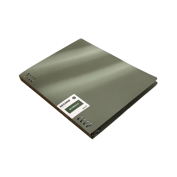 Interchangeable Sheet Refillable Notebook Work Planner Flexible Paper Management Tear Resistant PP Protective Case
