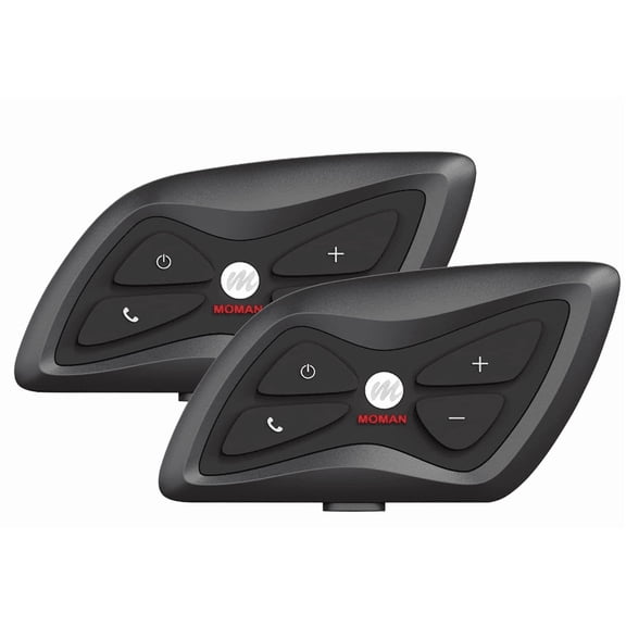 Intercom Headsets Communication Motorcycles for 2 Riders up to 1500m noise canc
