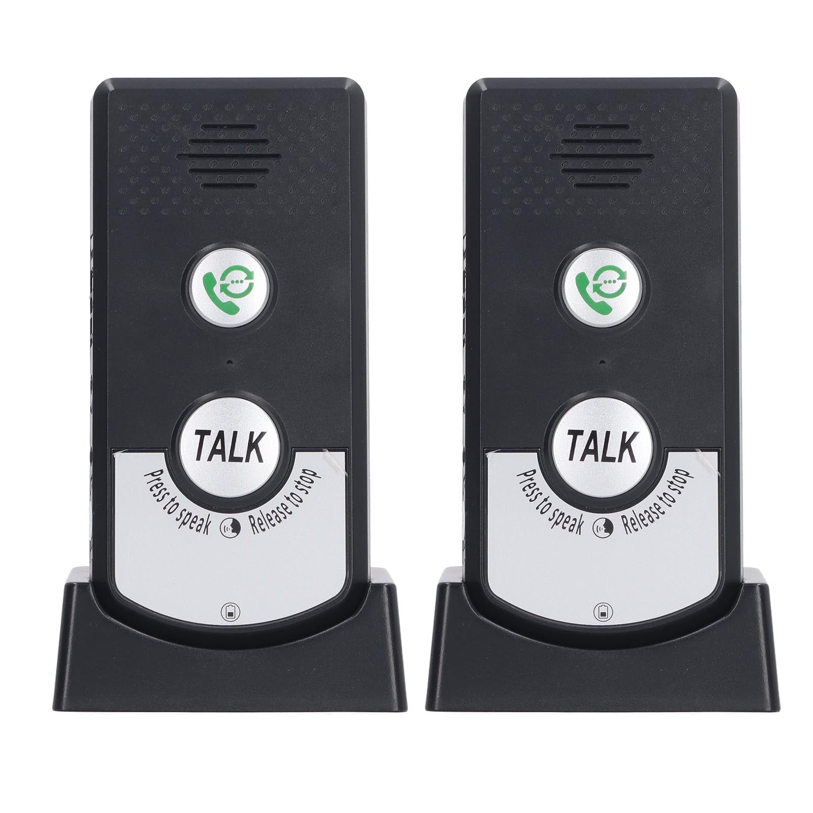 Wireless 2 Way Voice Doorbell Intercom Unit, Super Long Range ...