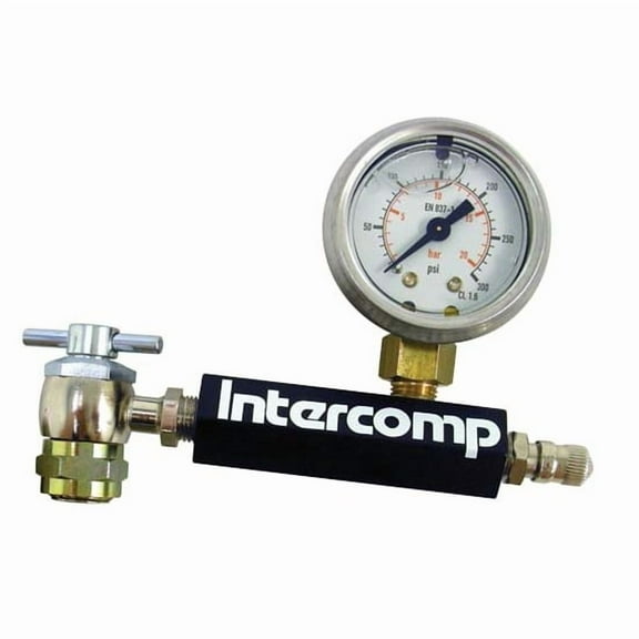 Intercomp 100675-A Analog Shock Inflation / Pressure Gauge