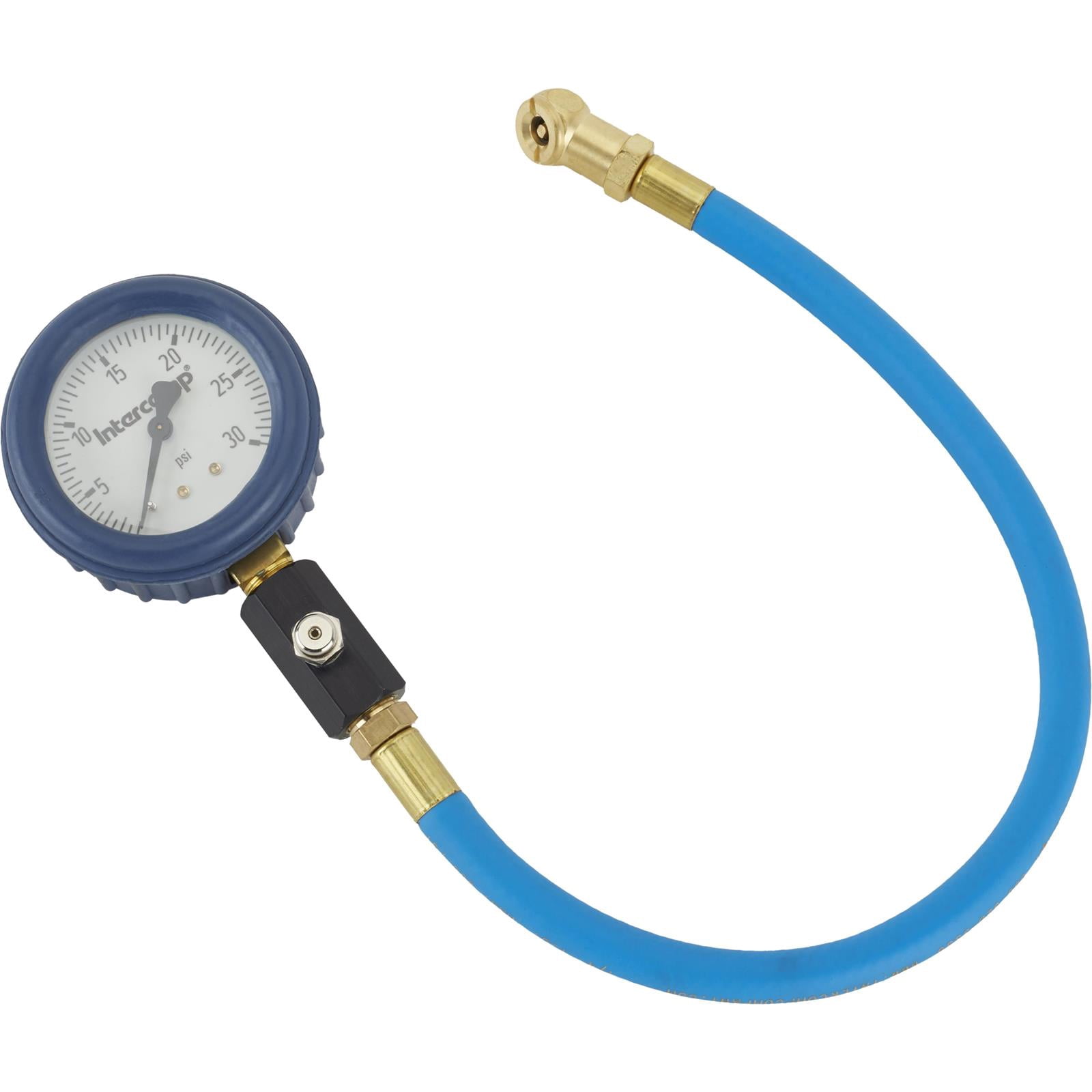 Intercomp 360069 2-1/2"Glow-In-The-Dark Tire Pressure Gauge-30PSI ...