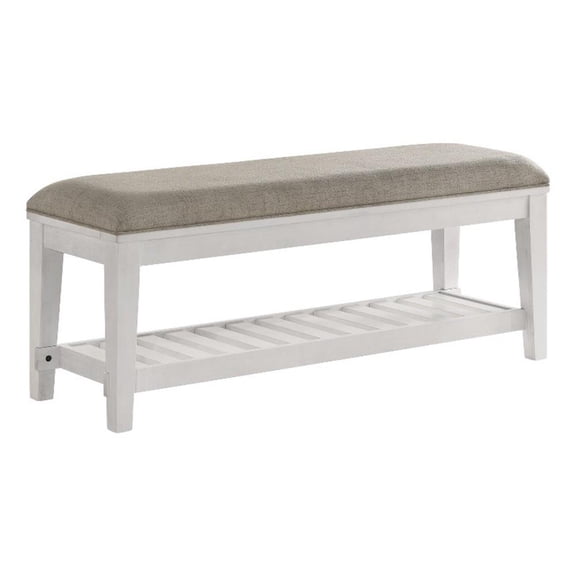 Intercon Andover Bench in White