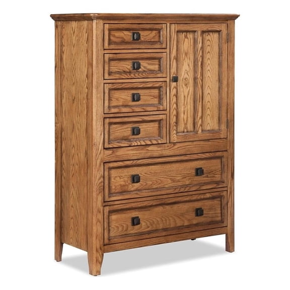 Intercon Furniture Alta Bedroom 6-Drawer Transitional Wood Chest in Brushed Ash