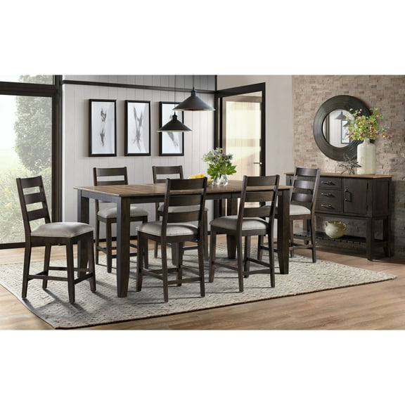 Intercon-Beacon Dining Collection by Intercon - 24" Ladderback Barstool w/Cushion Seat - (Set of 2)