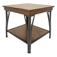 thumbnail image 1 of Intercon Furniture District Traditional Wood End Table in Copper Finish, 1 of 4