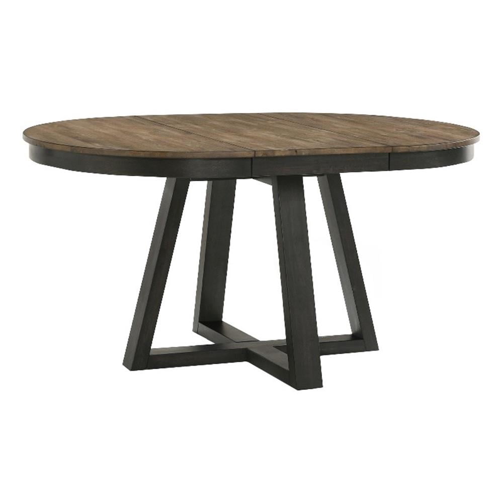 Harper Round Transitional Wood Dining Table