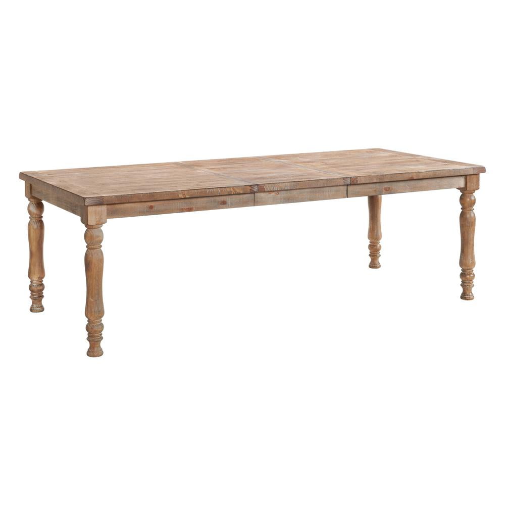 Highland Rustic Sandwash Extendable Dining Table, 42 x 94 inch