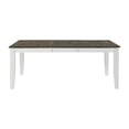 thumbnail image 1 of Intercon Furniture Kona Transitional Wood Dining Table in Gray & White, 1 of 4