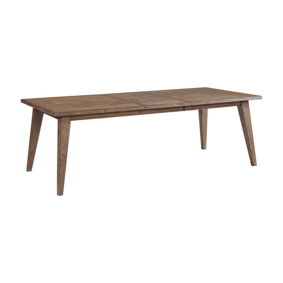 Intercon 42x72-92, Dining Table w/Leaf in Weathered Chestnut