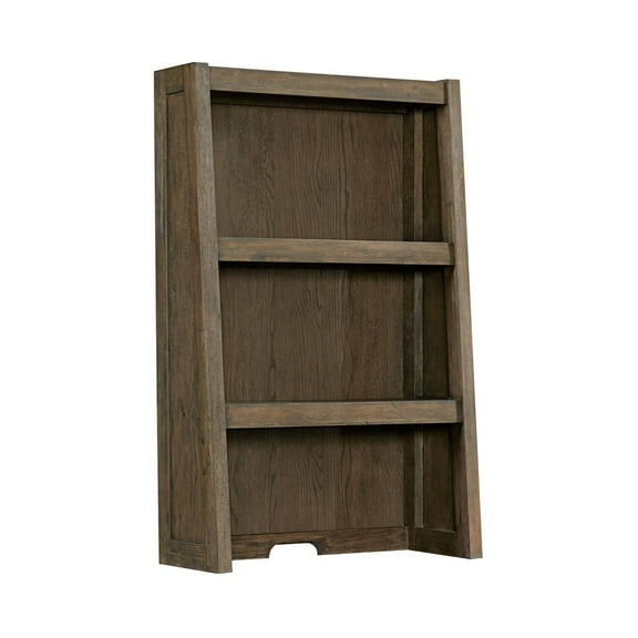 Intercon Furniture Preston Home Office 48" Wood Bunching Bookcase in Oak