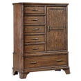 thumbnail image 1 of Intercon Furniture Telluride Bedroom 6-Drawer Wood Gentleman's Chest in Oak, 1 of 5