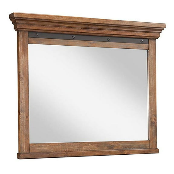Intercon Mirror, Landscape Dresser in Canyon Brown