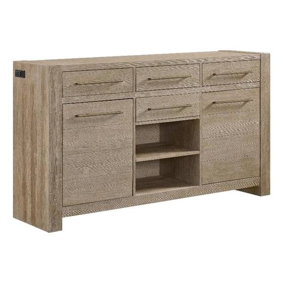Intercon Nash Sideboard in Weathered Sand