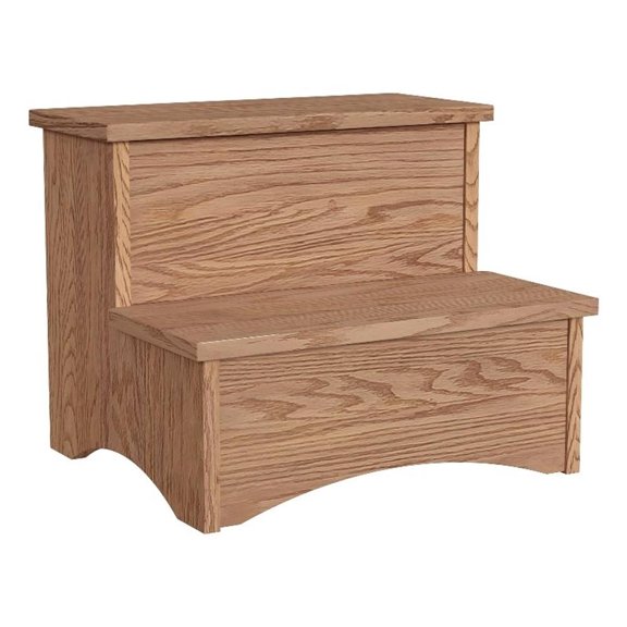 Intercon Oak Park Step Stool in Taupe