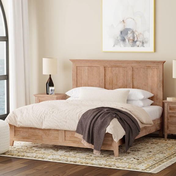 Intercon San Mateo King Standard Bed in Wheat