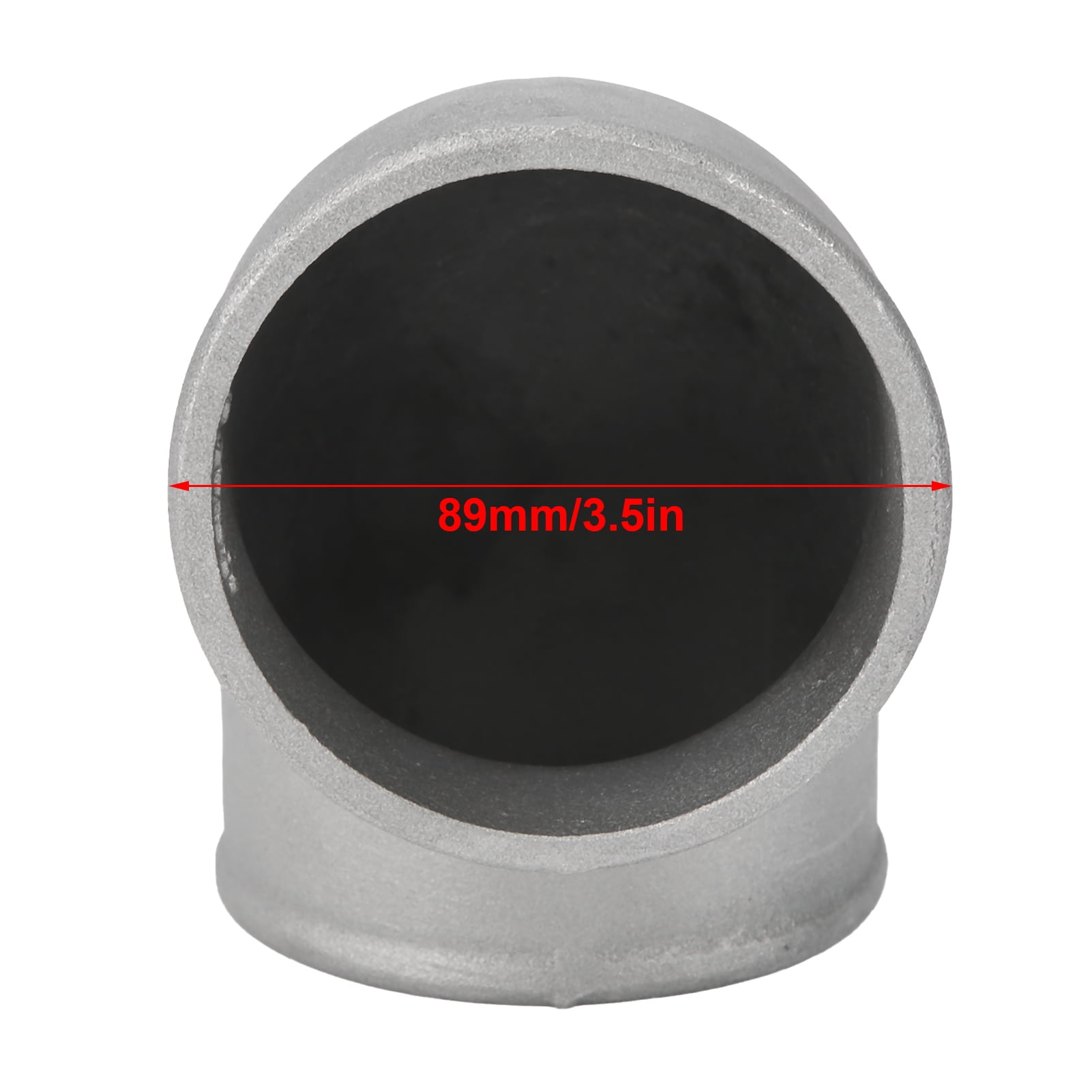 Intercooler Elbow Pipe, Universal Cast Aluminum Intercooler Tube 3.5in
