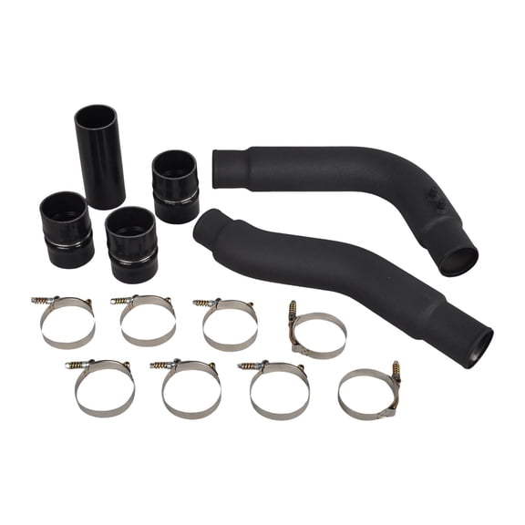 Intercooler Pipe Boot Kit for 2003-2007 Dodge 5.9L Cummins Diesel - MT020016 - Aluminum, Black Finish - Engine Intake System