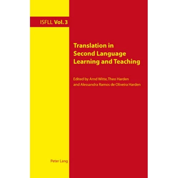 Intercultural Studies and Foreign Language Learning: Translation in Second Language Learning and Teaching (Paperback)