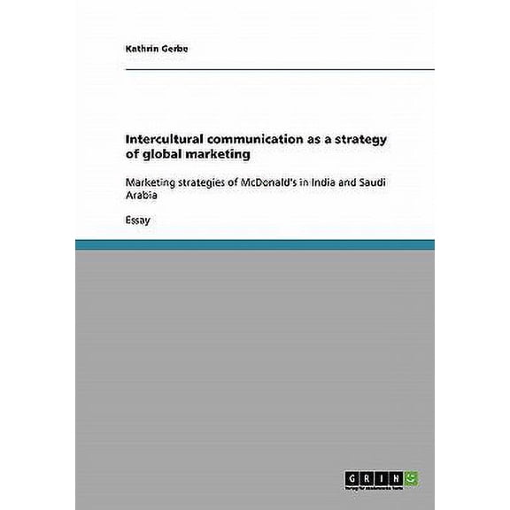 Intercultural Communication As a Strategy of Global Marketing