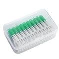 thumbnail image 1 of Interdental Brush Toothpick Tooth Flossing Double-Head Brush 160 Count Small Gaps, 1 of 8
