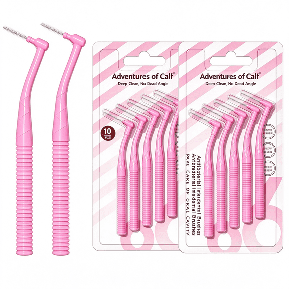 Interdental Brushes – Extra Small Dental Picks for Tight Teeth, Braces, Implants & Wide Gaps