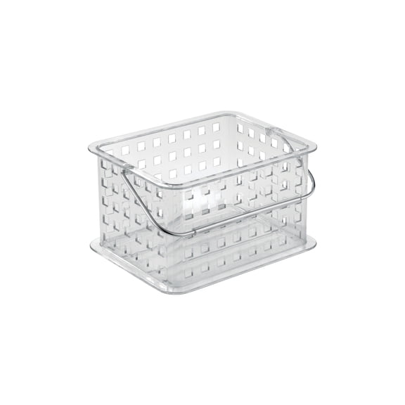 Interdesign iDesign Clarity Stackable Storage Basket - Pack of 3