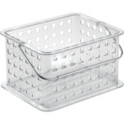 Interdesign iDesign Clarity Stackable Storage Basket - Single Pack