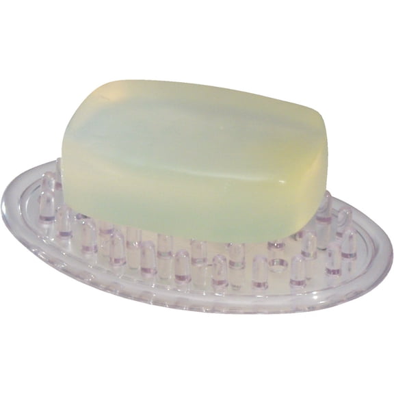 Interdesign iDesign Clear Soap Dish - Pack of 4