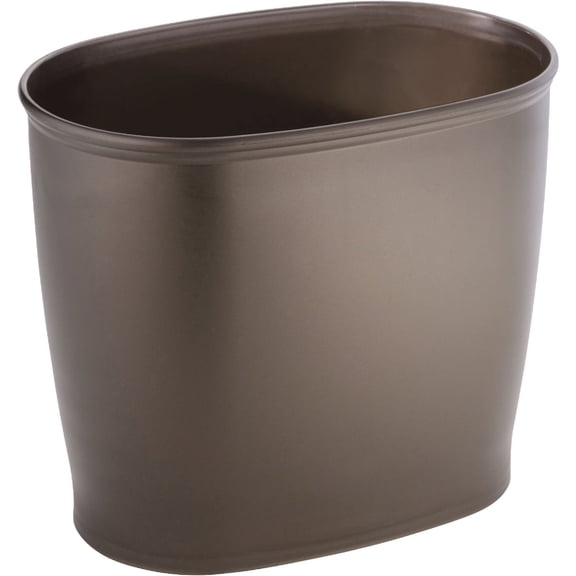 Interdesign iDesign Kent Oval Wastebasket - Pack of 2