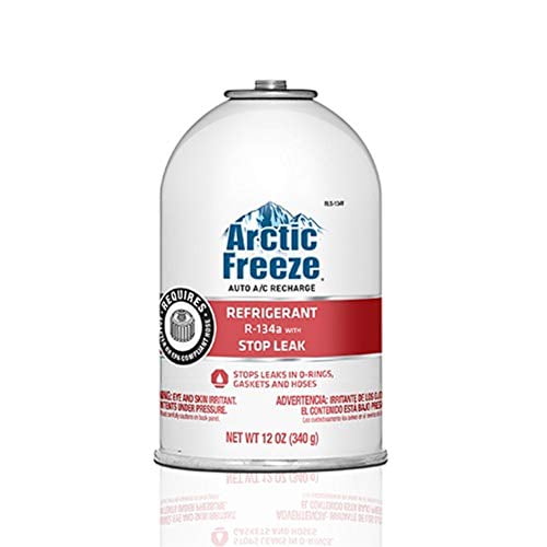 Interdynamic AF81 R134A Leak Sealer with Arctic Freeze Air Conditioner Refrigerant