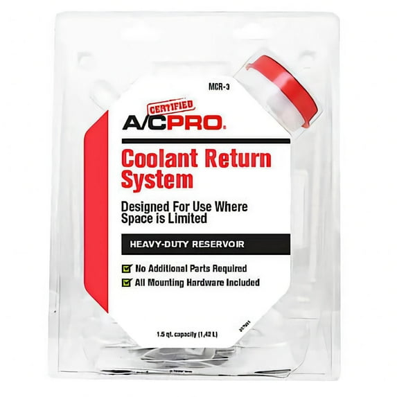Interdynamics Coolant Return Kit - Universal Application - Small size for use on most passenger cars, 1 kit, sold by kit