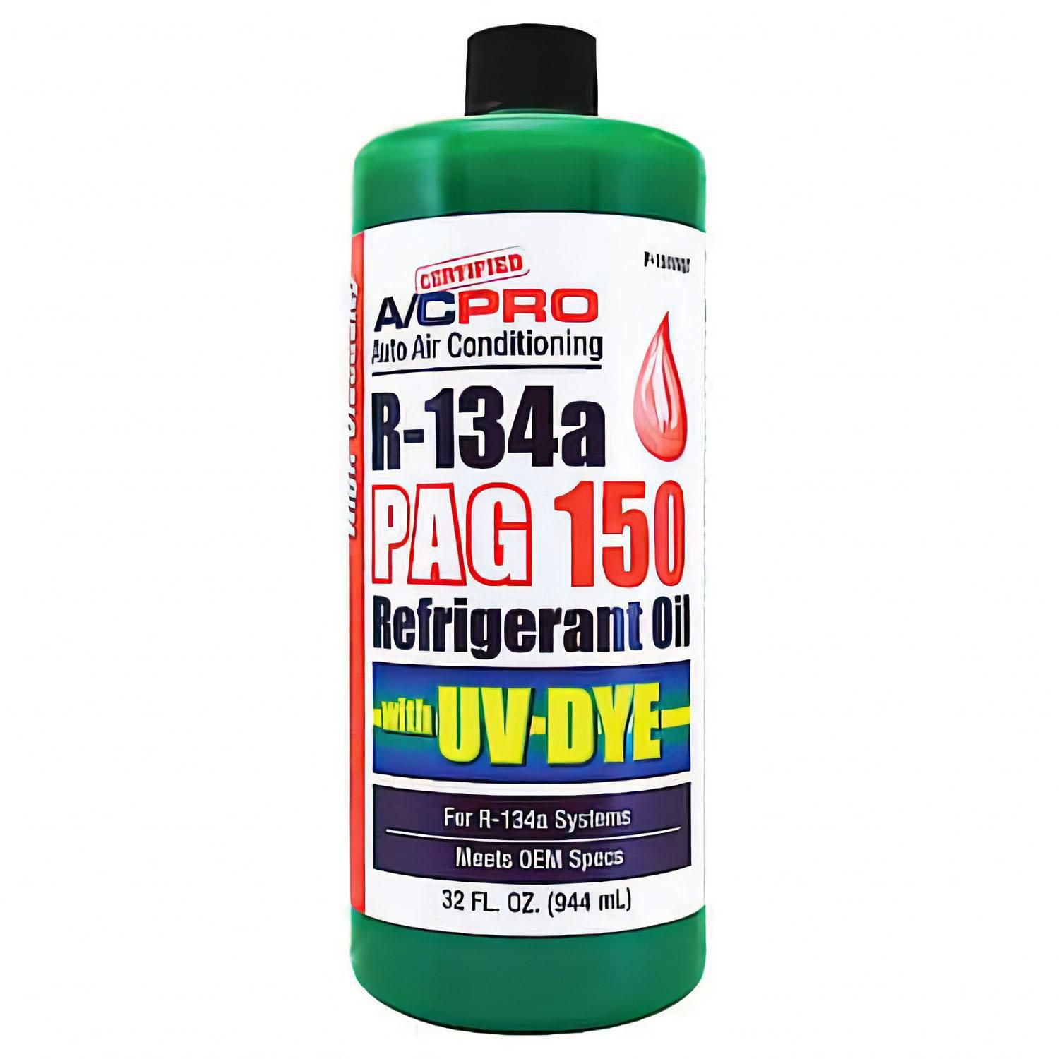 Interdynamics Pag 150 Refrigerant Oil High Viscosity with UV Dye