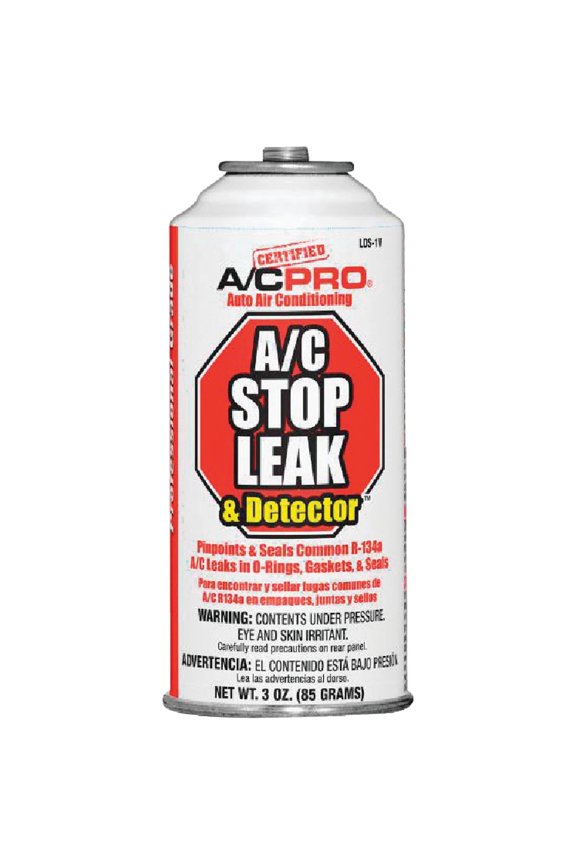 R134a Leak Stop PAG Oil and Red Dye 3 Oz Automotive Refrigerant