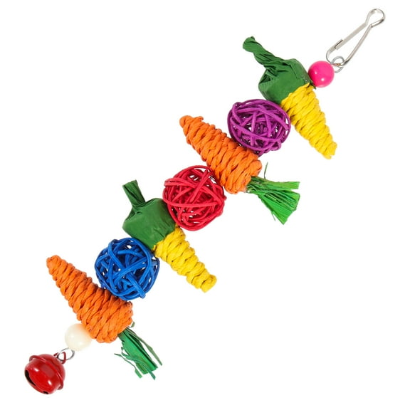 Interesting Bird Toy Wear-resistant Cockatiel Toy Delicate Parakeet Toy Bird Accessory